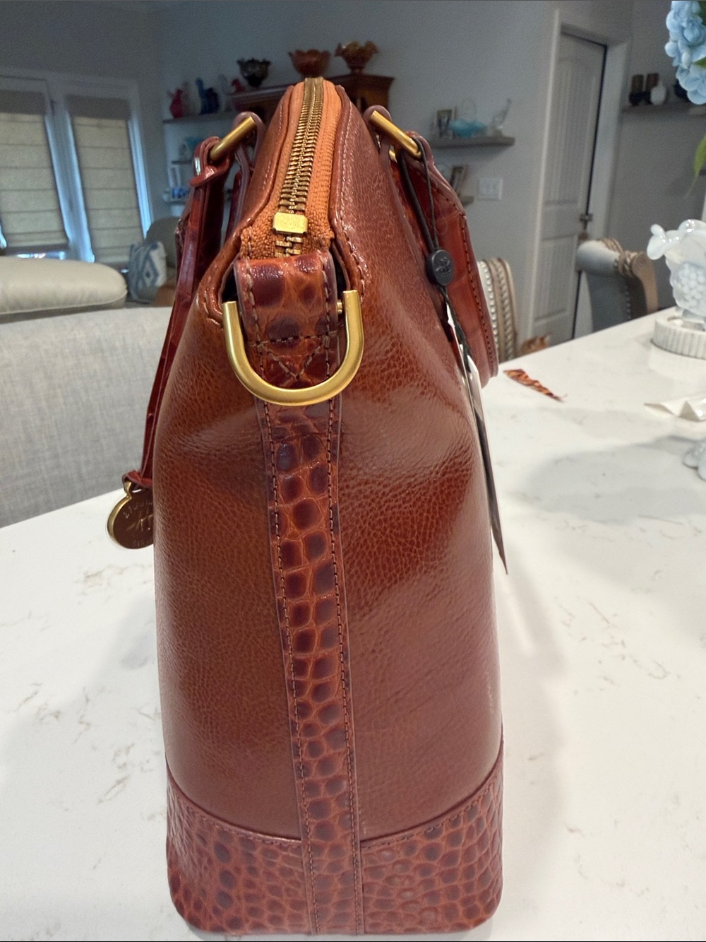 Brahmin Large Duxbury in Butterscotch Laurence - Picture 6 of 11